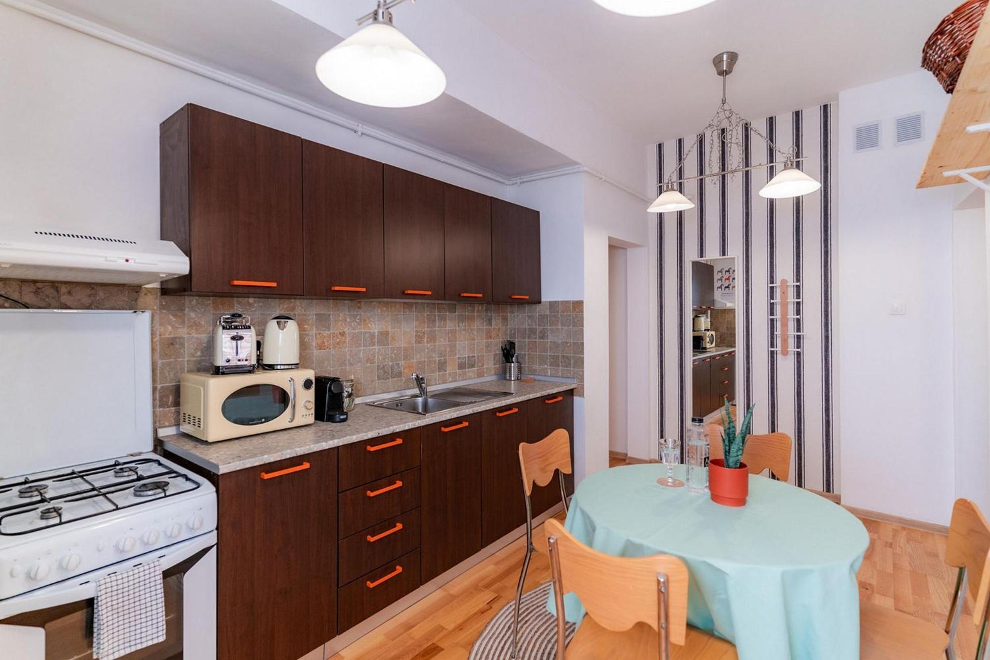 Ferienwohnung Rezident Eminescu Bukarest Exterior foto